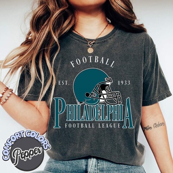 Disney F Other - Philadelphia Football Classic Feel Comfort Colors T-Shirt 166